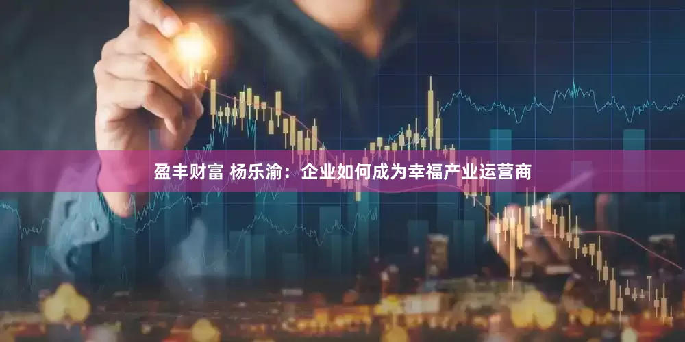 盈丰财富 杨乐渝：企业如何成为幸福产业运营商